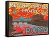 Regina Carlton Hotel, Rome-Found Image Press-Framed Stretched Canvas