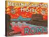 Regina Carlton Hotel, Rome-Found Image Press-Stretched Canvas