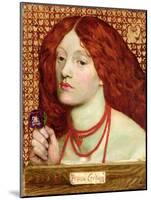 Regina Cordium, 1860-Dante Gabriel Rossetti-Mounted Giclee Print