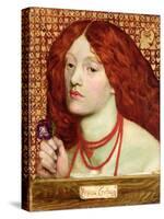 Regina Cordium, 1860-Dante Gabriel Rossetti-Stretched Canvas