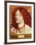Regina Cordium, 1860-Dante Gabriel Rossetti-Framed Giclee Print