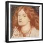 Regina Cordium or the Queen of Hearts, 1860-Dante Gabriel Charles Rossetti-Framed Giclee Print