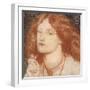 Regina Cordium or the Queen of Hearts, 1860-Dante Gabriel Charles Rossetti-Framed Giclee Print