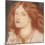 Regina Cordium or the Queen of Hearts, 1860-Dante Gabriel Charles Rossetti-Mounted Giclee Print