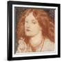 Regina Cordium or the Queen of Hearts, 1860-Dante Gabriel Charles Rossetti-Framed Giclee Print