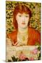 Regina Cordium; Queen of Hearts-Dante Gabriel Rossetti-Mounted Art Print