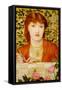 Regina Cordium; Queen of Hearts-Dante Gabriel Rossetti-Framed Stretched Canvas