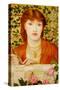 Regina Cordium; Queen of Hearts-Dante Gabriel Rossetti-Stretched Canvas