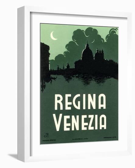 Regina Venezia Poster-null-Framed Art Print