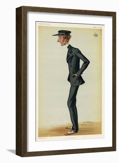 Reginald, Delawarr, VFair-Leslie Ward-Framed Art Print