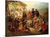 Regional Costumes, 1850-Johann Moritz Rugendas-Stretched Canvas