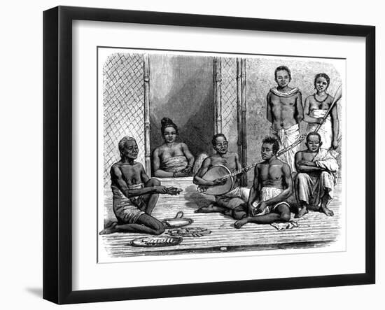 Regional Music: Cambodia-null-Framed Art Print