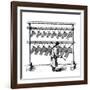 Regional Music: the King, a Chinese Instrument-null-Framed Art Print