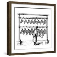 Regional Music: the King, a Chinese Instrument-null-Framed Art Print