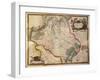 Regionum Italiae, Territory of Treviso, Veneto Region, Italy-Willem Janszoon Blaeu-Framed Giclee Print