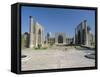 Registan Square, Samarkand, Uzbekistan, Central Asia-Gavin Hellier-Framed Stretched Canvas