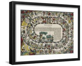 Règle du jeu de l'oie-null-Framed Giclee Print