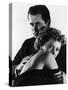 Reglement by Comptes THE BIG HEAT by FritzLang with Glenn Ford and Gloria Grahame, 1953 (b/w photo)-null-Stretched Canvas