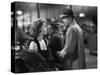 Reglement by Comptes THE BIG HEAT by FritzLang with Glenn Ford and Gloria Grahame, 1953 (b/w photo)-null-Stretched Canvas