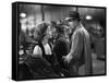 Reglement by Comptes THE BIG HEAT by FritzLang with Glenn Ford and Gloria Grahame, 1953 (b/w photo)-null-Framed Stretched Canvas