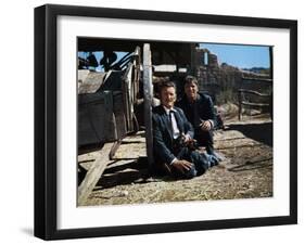 Reglements by comptes a OK Corral Gunfight at the OK Corral by JohnSturges with Kirk Douglas Burt L-null-Framed Photo