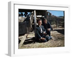 Reglements by comptes a OK Corral Gunfight at the OK Corral by JohnSturges with Kirk Douglas Burt L-null-Framed Photo