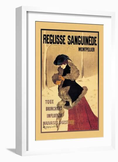 Reglisse Sanguinede-Leonetto Cappiello-Framed Art Print