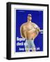 Regular Check Ups Keep Him on the Job-null-Framed Giclee Print