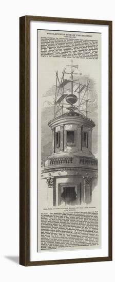 Regulation of Time by the Electric Telegraph-null-Framed Premium Giclee Print