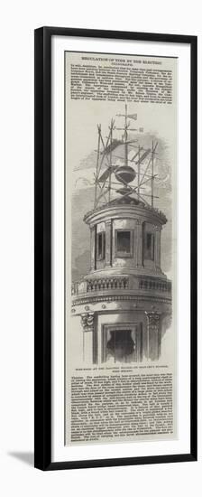 Regulation of Time by the Electric Telegraph-null-Framed Premium Giclee Print