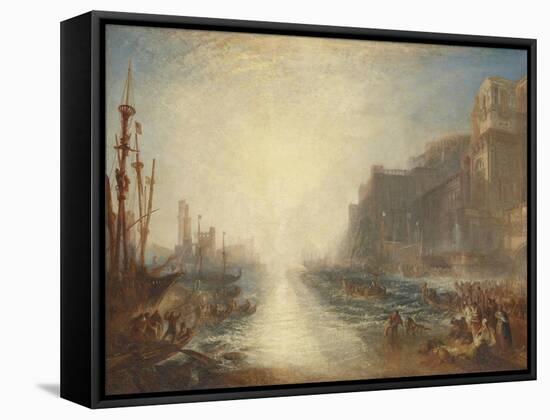 Regulus-J. M. W. Turner-Framed Stretched Canvas