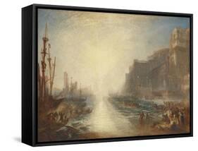 Regulus-J. M. W. Turner-Framed Stretched Canvas