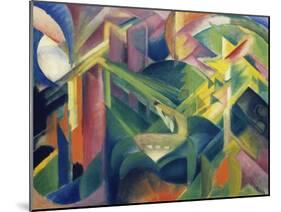 Reh Im Klostergarten, 1912-Franz Marc-Mounted Giclee Print