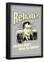 Rehab Momma Didn't Raise No Quitter Funny Retro Poster-null-Framed Poster
