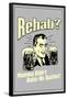 Rehab Momma Didn't Raise No Quitter Funny Retro Poster-Retrospoofs-Framed Poster