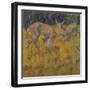 Rehe Im Schilf, 1909-Franz Marc-Framed Giclee Print