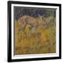 Rehe Im Schilf, 1909-Franz Marc-Framed Giclee Print