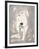 Rehearsal - a Terre-Alan Halliday-Framed Art Print