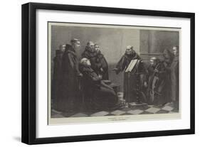 Rehearsal, in the International Exhibition-null-Framed Giclee Print