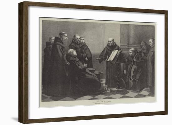 Rehearsal, in the International Exhibition-null-Framed Giclee Print