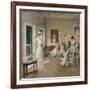 Rehearsal in the Studio (Oil on Canvas)-Edmund Charles Tarbell-Framed Giclee Print