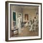 Rehearsal in the Studio (Oil on Canvas)-Edmund Charles Tarbell-Framed Giclee Print