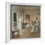 Rehearsal in the Studio (Oil on Canvas)-Edmund Charles Tarbell-Framed Giclee Print