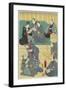 Rehearsal of a Kabuki Play, September 1860-Utagawa Kunisada-Framed Giclee Print