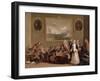 Rehearsal of an Opera, c.1709-Marco Ricci-Framed Giclee Print