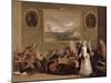 Rehearsal of an Opera, c.1709-Marco Ricci-Mounted Giclee Print