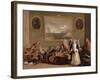 Rehearsal of an Opera, c.1709-Marco Ricci-Framed Giclee Print