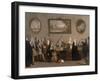 Rehearsal of an Opera, c.1709-Marco Ricci-Framed Giclee Print