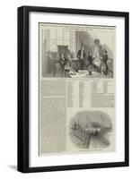 Rehearsal of the Game of Chess Played Between London and Portsmouth Through the Electric Telegraph-null-Framed Giclee Print