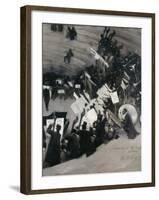 Rehearsal of the Pasdeloupe Orchestra-John Singer Sargent-Framed Giclee Print
